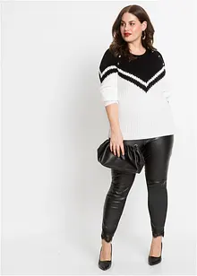 Svetr s knoflíky, bonprix