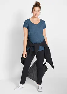 Základní těhotenské tričko z organické bavlny (2 ks v balení), bonprix