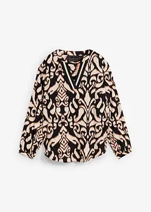 Tuniková halenka ze splývavé viskózy, bonprix