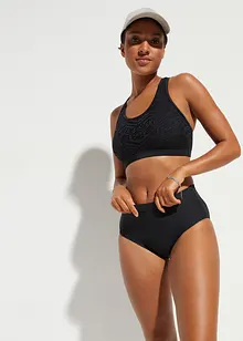 Stahovací bikinové kalhotky s vysokým pasem, mírný tvarující efekt, bonprix