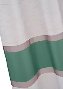 Transparentní záclona s příčnými pruhy (1 ks v balení), bonprix