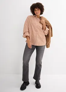 Oversize halenka s nabíranými rukávy, bonprix