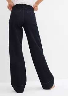 Strečové džíny Wide Leg Mid Waist, bonprix