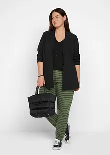 Halenka s výstřihem do V, dlouhý rukáv, bonprix