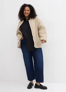 Bavlněná oversize košile s 3/4 rukávem, bonprix