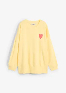 Oversize mikina z organické bavlny, bonprix