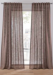 Závěsy se strukturou (2 ks), bonprix