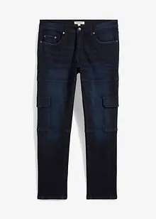 Strečové cargo džíny Slim Fit, Straight, bonprix