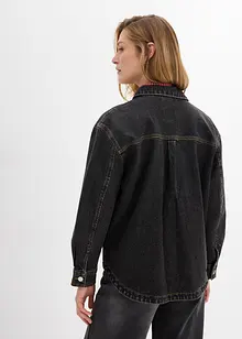 Oversized džínová košile, bonprix