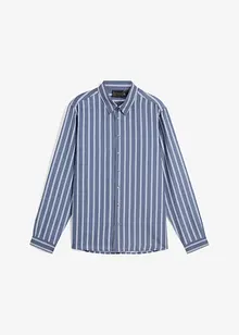 Košile s dlouhým rukávem z čisté bavlny, Slim Fit, bonprix