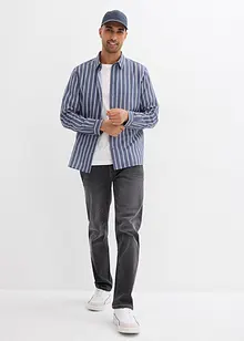 Košile s dlouhým rukávem z čisté bavlny, Slim Fit, bonprix