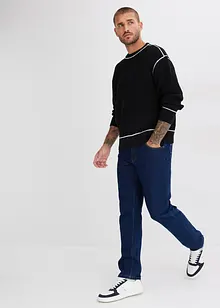 Džíny Regular Fit z pevného denimu, Straight, bonprix