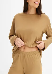 Pyžamo oversized s viskózou, bonprix