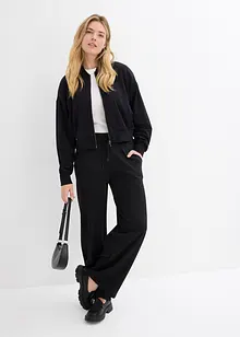 Žerzejové kalhoty z interlocku, bonprix