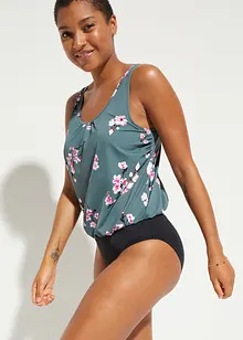 Jednodílné plavky s balónovým tvarem, bonprix