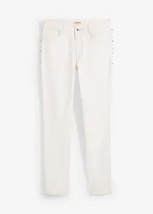 Zkrácené džíny Boyfriend, Mid Waist, bonprix