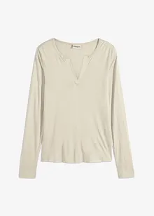 Henley triko z měkké viskózy, bonprix