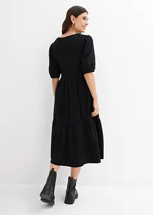 Úpletové šaty z čisté bavlny, bonprix