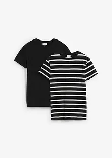 Triko z čisté organické bavlny (2 ks v balení), bonprix