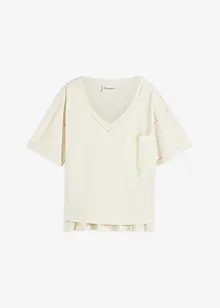 Oversize triko z čisté bavlny, bonprix