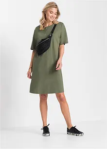 Úpletové oversize šaty, bonprix