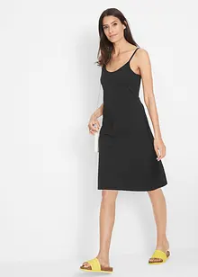 Letní žerzejové šaty s nastavitelnými ramínky, bonprix