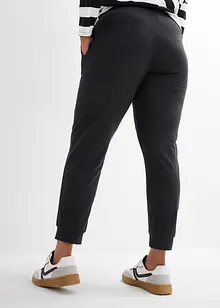 Joggingové kalhoty s náplety, bonprix