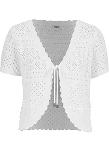 Háčkované bolero s krátkým rukávem, bonprix