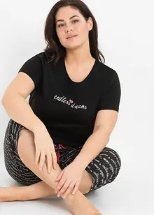 Capri pyžamo z čisté bavlny, bonprix