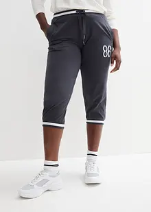 3/4 joggingové kalhoty z bavlněné směsi, bonprix