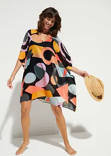 Průsvitná plážová tunika, bonprix