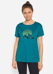 Funkční tričko, 2 ks v balení, s krátkým rukávem, rychleschnoucí, bonprix