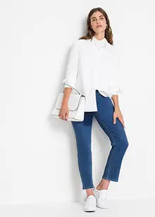 Košilová halenka z jemné viskózy, bonprix