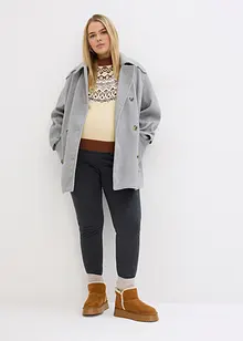 Těhotenské legíny s medvídkovou podšívkou, Slim Fit, bonprix