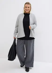 Triko s dlouhým rukávem, z bavlněné směsi, bonprix