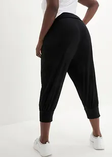 Harémové kalhoty na doma, capri délka, bonprix