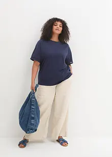 Tričko s detailem na rukávech, bonprix