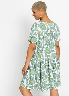 Úpletové šaty ze splývavé směsi viskózy s elastanem, bonprix