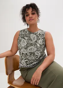 Top s kašmírovým vzorem, bonprix