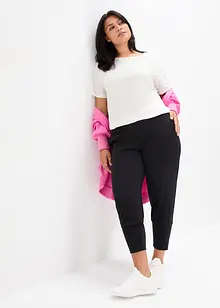 Capri kalhoty z měkkého materiálu, bonprix