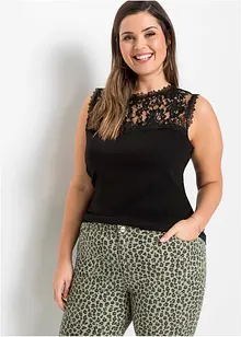 Top z jemné směsi s viskózou, bonprix