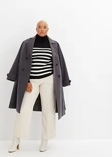 Rolákový svetr ze směsi s viskózou, bonprix