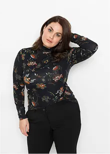 Triko s rolákovým límcem, dlouhý rukáv, bonprix