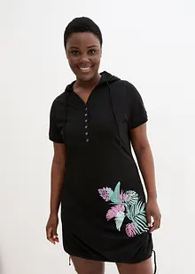 Bavlněné šaty, krátký rukáv, bonprix