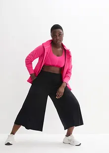 Kalhoty Culotte na doma, se širokými nohavicemi, bonprix