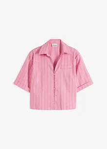 Košilová halenka s vlasovými proužky, bonprix