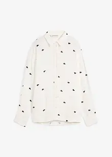 Mušelínová halenka se srdíčky, bonprix