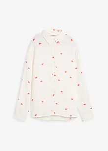 Mušelínová halenka se srdíčky, bonprix