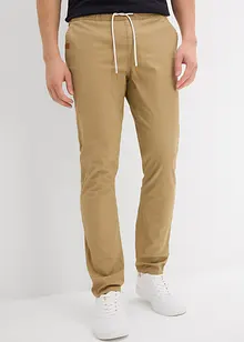 Strečové kalhoty Regular Fit bez zapínání, Straight, bonprix