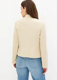 Krátká bunda z umělé velurové kůže, bonprix